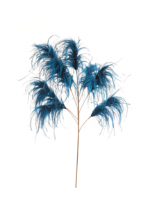 Branche Feathers bleue