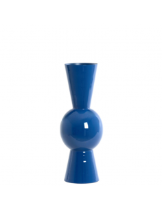 Vase CHEDI M bleu cobalt