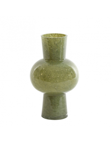 Vase Halley H40cm - vert olive