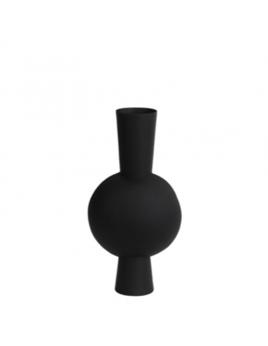 Vase Kavanda H60cm - noir mat